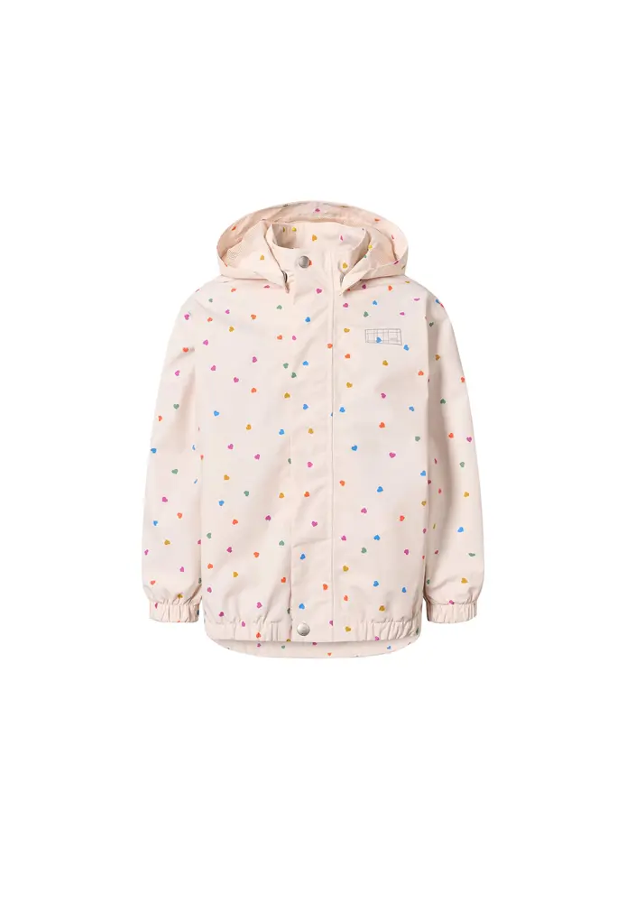 Waiton Regnjakke Confetti Rainbow 92 98