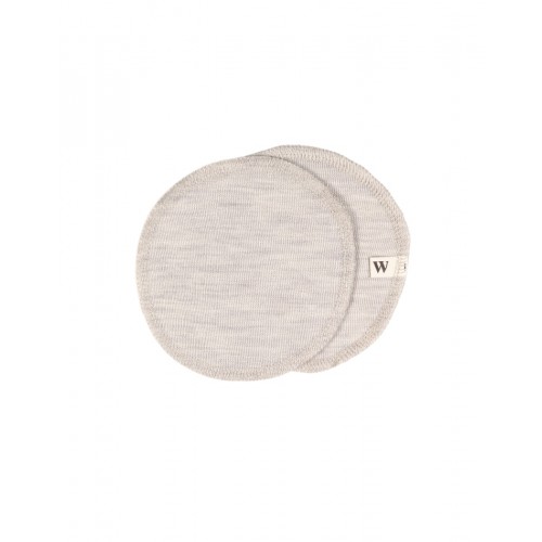 Ammeindlæg 100 økologisk Merino Uld Sæt Oeko-texâ Nature Melange Small Ca 12 Cm Diameter