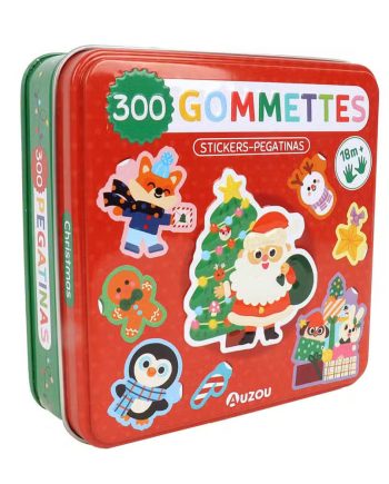 Auzou Klistermærker Jul 300 Stk