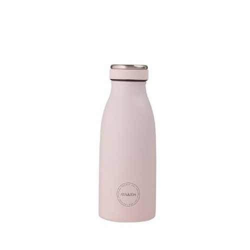 Aya Ida  Drinking Bottle  Drikkeflaske Med Låg  350 Ml  Soft Rose