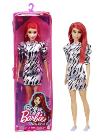 Barbie Fashionista Doll Short Red Hair