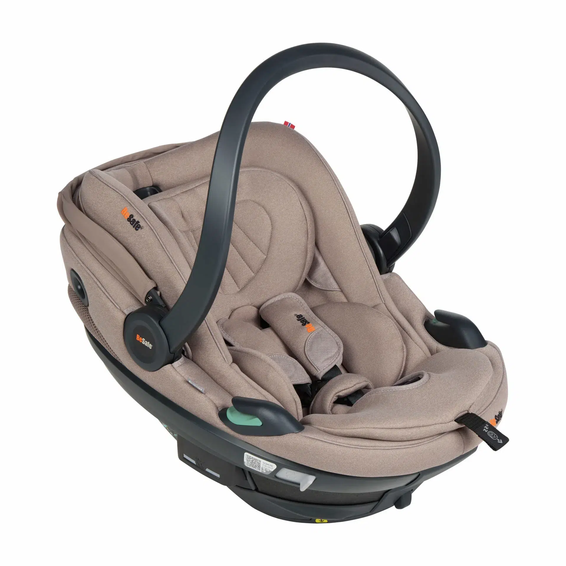 Besafe Go Beyond Babyautostol -18 Mdr Dark Sand Softbreeze