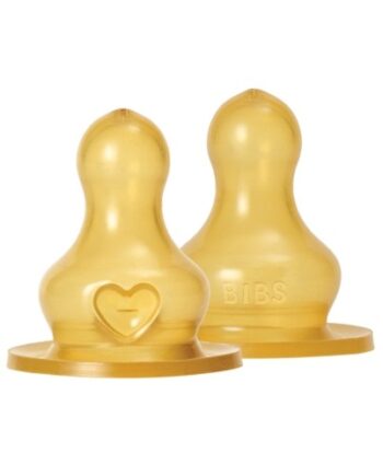 Bibs Bottle Nipple  Flaskesut  -pak  Latex  Slow Flow
