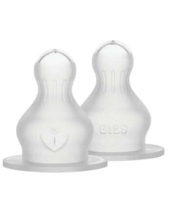 Bibs Bottle Nipple  Flaskesut  -pak  Silicone  Medium Flow