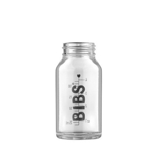 Bibs Glass Bottle  Sutteflaske   Glas  Del Af Et Sæt  110 Ml
