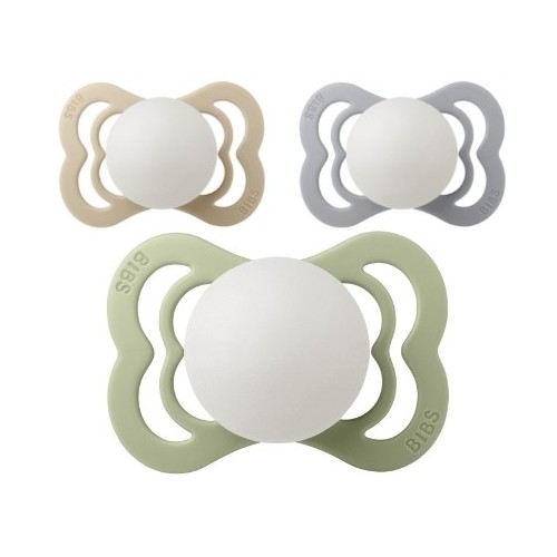 Bibs Supreme Night Glow   Str      -  Mdr  Symmetrisk Silikone