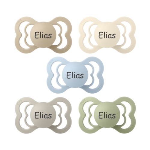 Bibs Supreme  Str        Mdr  Symmetrisk Latex  Sutter Med Navn    -pak