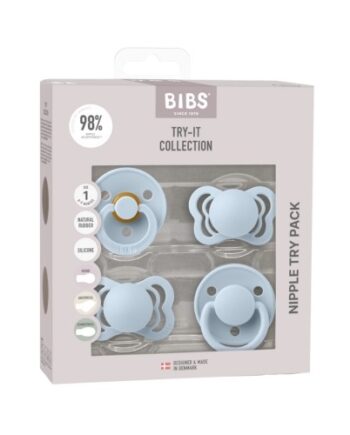 Bibs Try-it-collection  Str        Mdr  Baby Blue