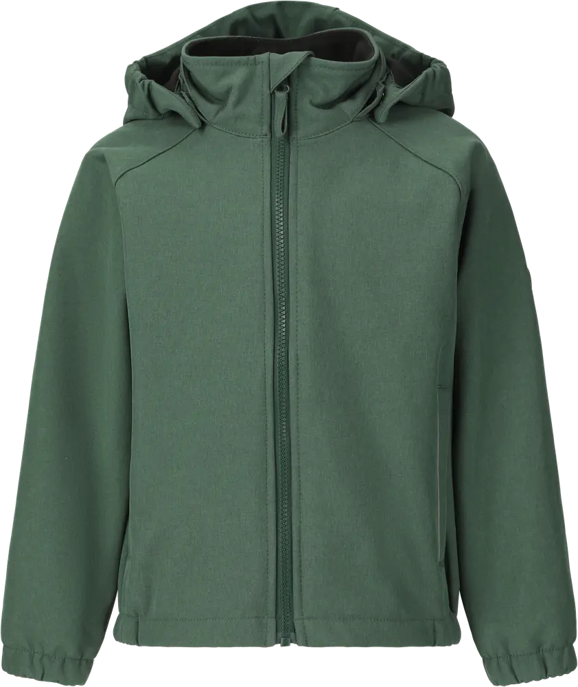 Bjorn Melange Softshell Jakke  -pro 8000 Trekking Green 110