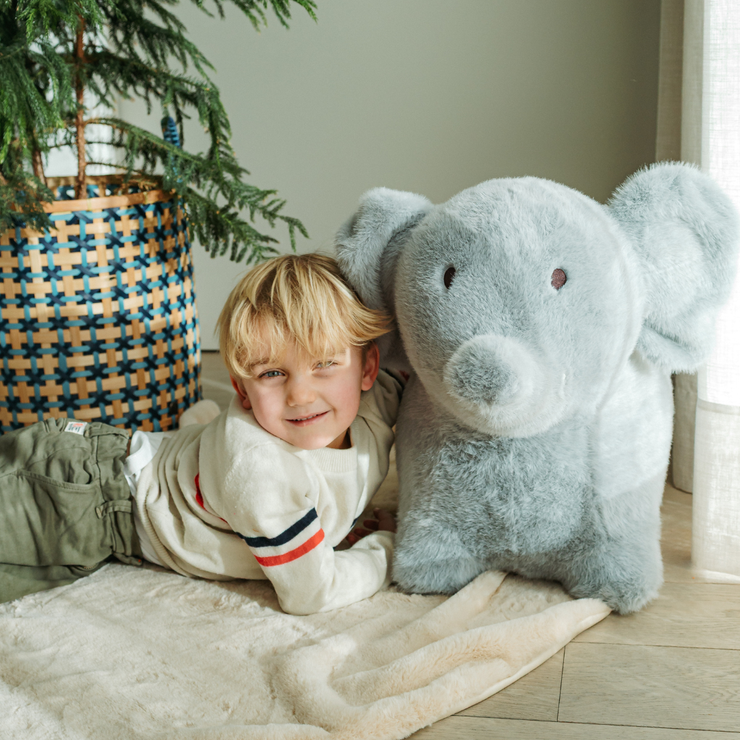 Blødt Hoppedyr Wild   Soft Elefant