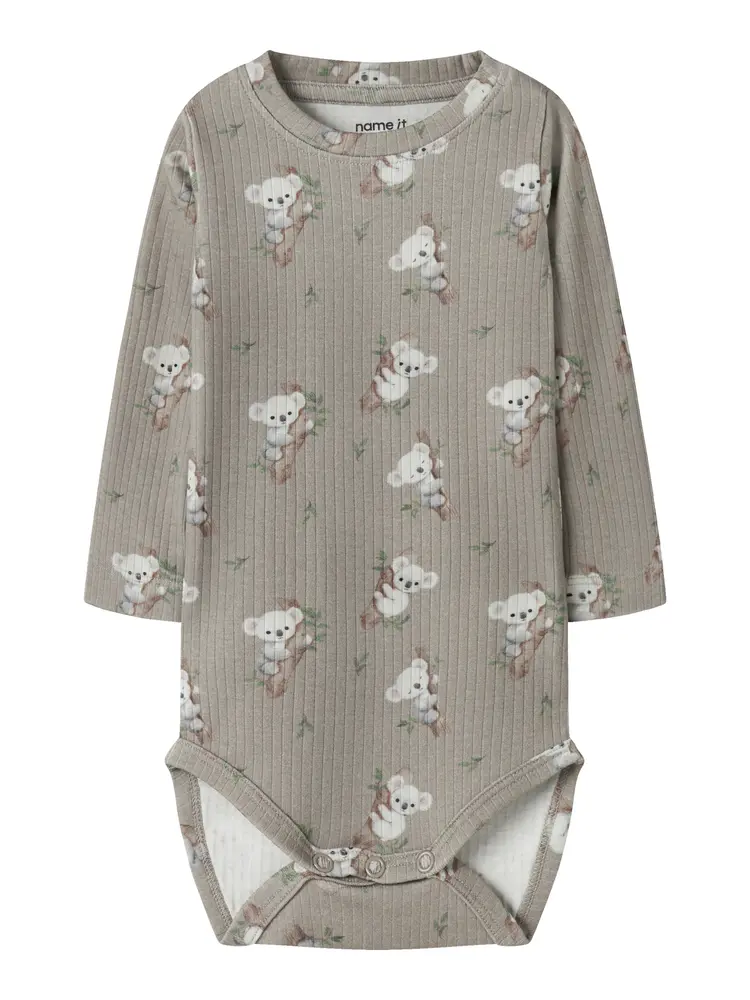 Boala Langærmet Body Vintage Khaki 86