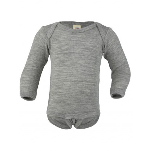 Body   Merinould 62 68 Light Grey Melange