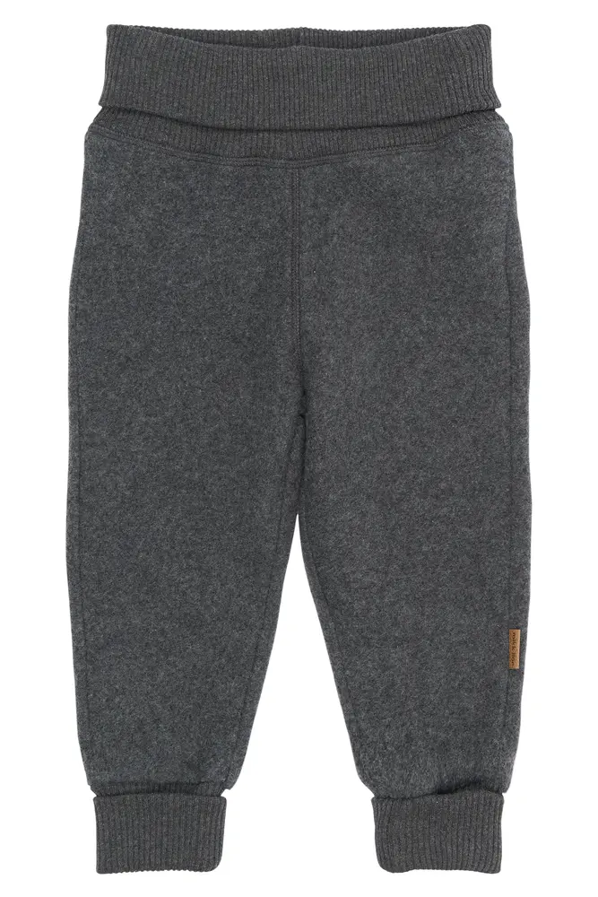 Bomuld Fleece Bukser Anthracite Melange 56