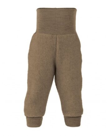 Bukser   100  Merino Uld Til Baby 62 68 Walnut Melange