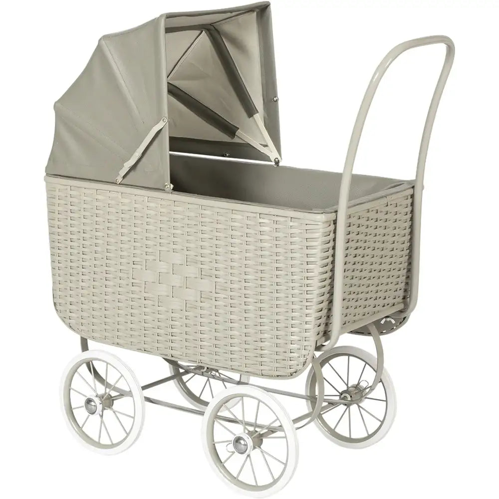 By Astrup Retro Dukkevogn Grå