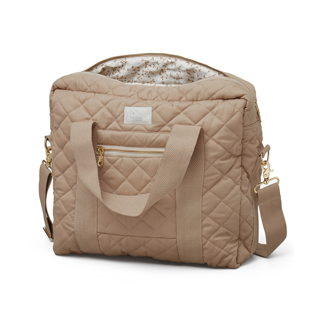 Cam Cam Copenhagen Pusletaske Til Barnevogn Camel