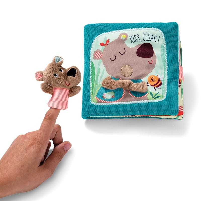 Cesar Stofbog Kys Fingerdukke Lilliputiens