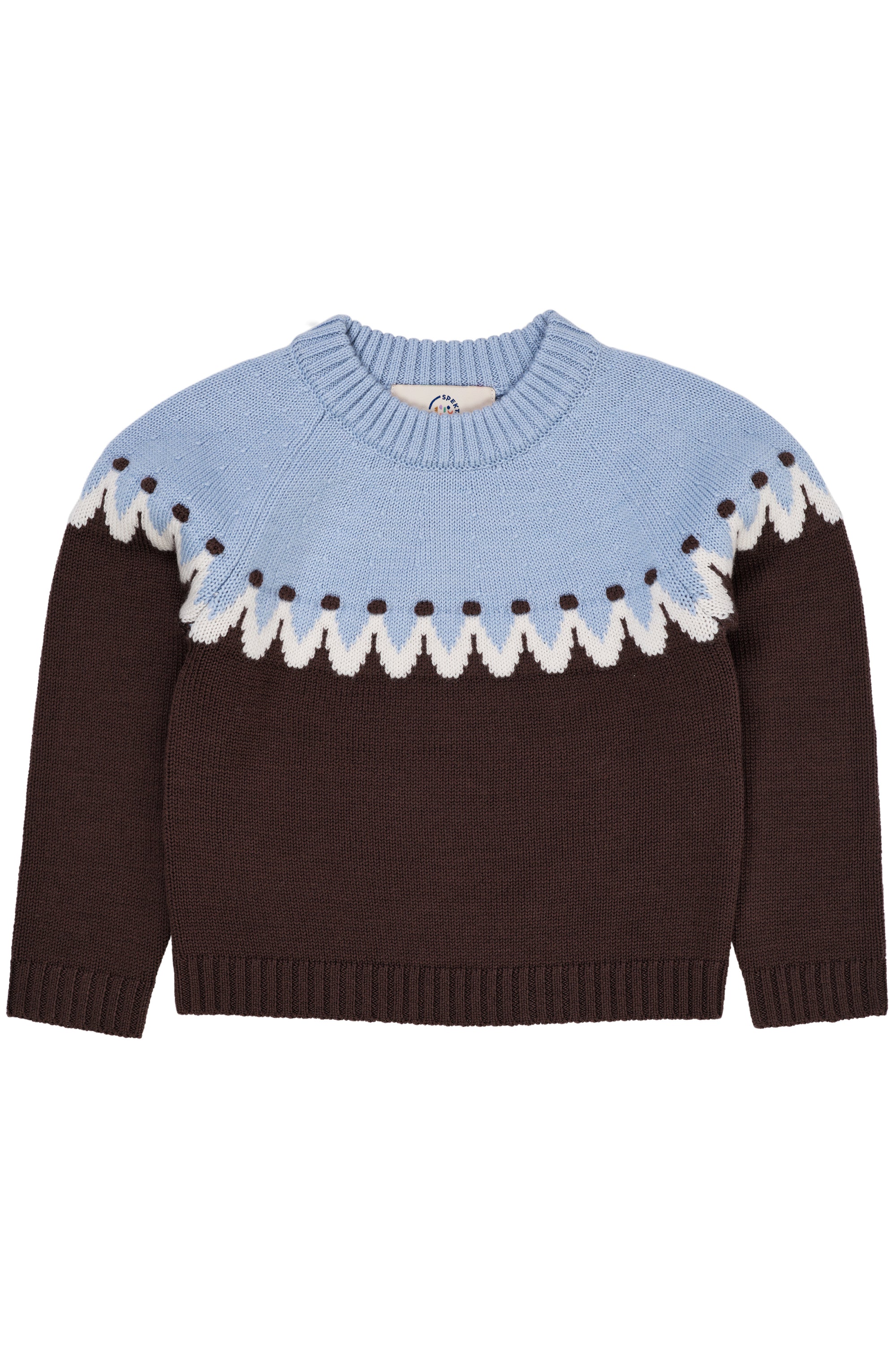 Copenhagen Colors Cupcake Classic Jumper Brown Blue 86 Cm