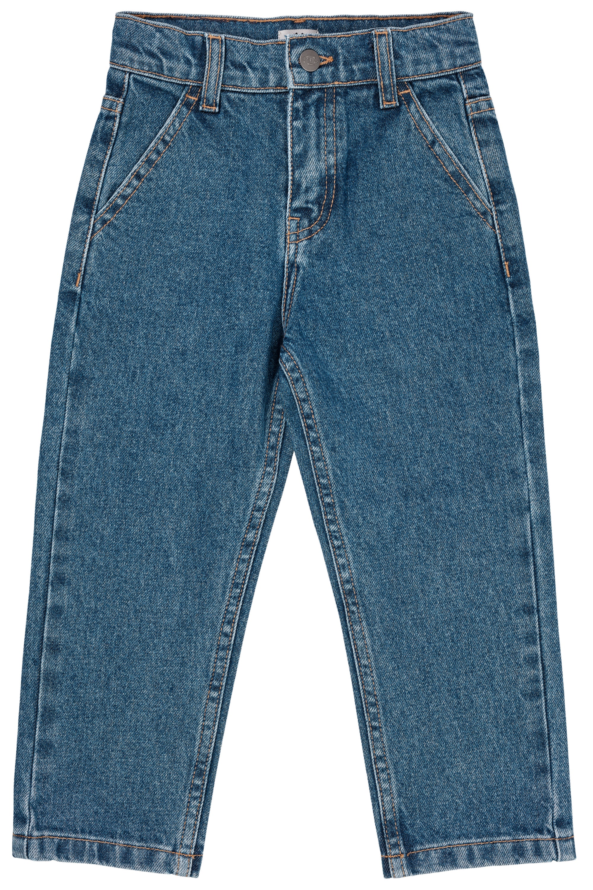 Copenhagen Colors Organic Junior Jeans Indigo Blue Washed 98 Cm