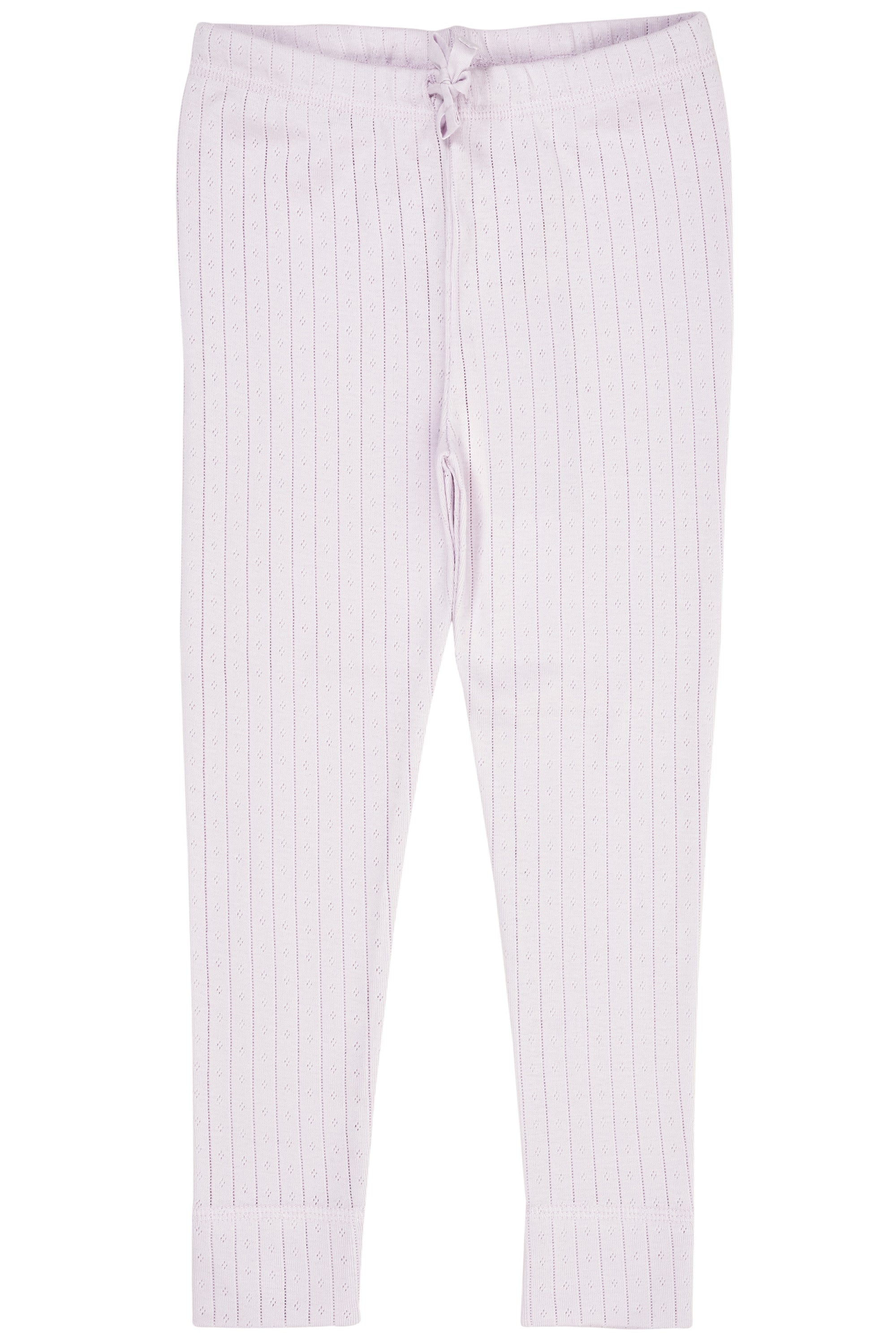 Copenhagen Colors Pointelle Leggings Lavender 80 Cm