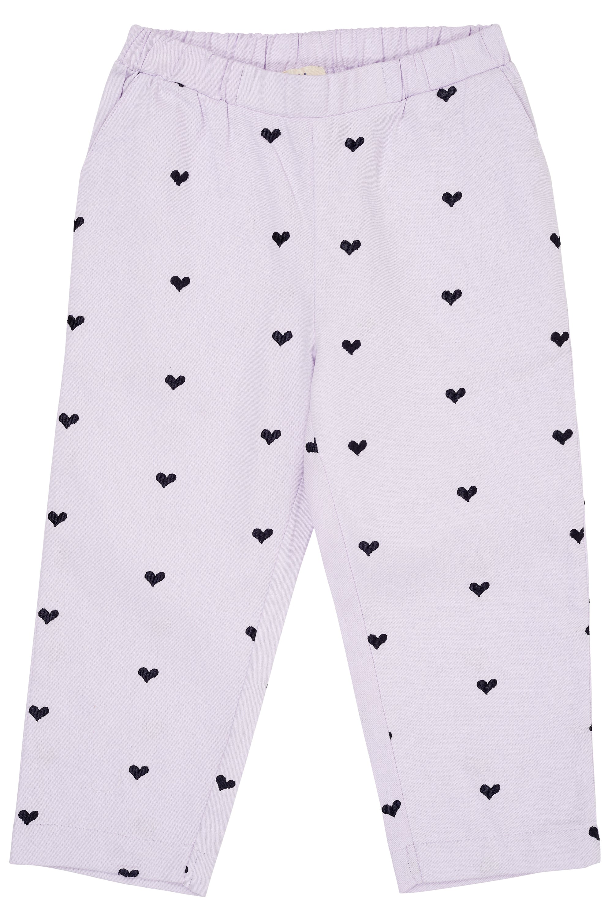 Copenhagen Colors Twill Hjerte Pants Lavender 80 Cm