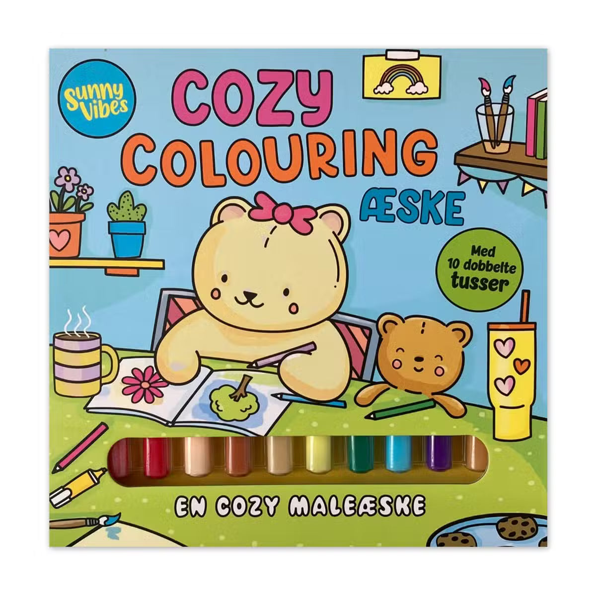 Cozy Maleæske Med Tusser
