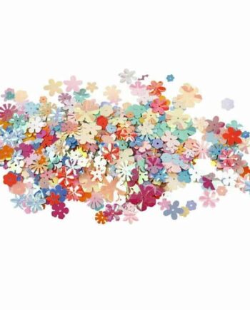 Creative Pailletter Pastelmix Blomster