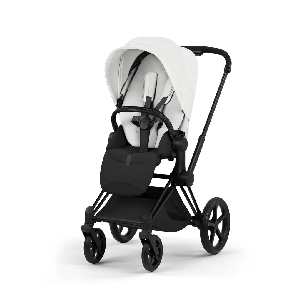 Cybex Priam Klapvogn Style Off White Matt Black