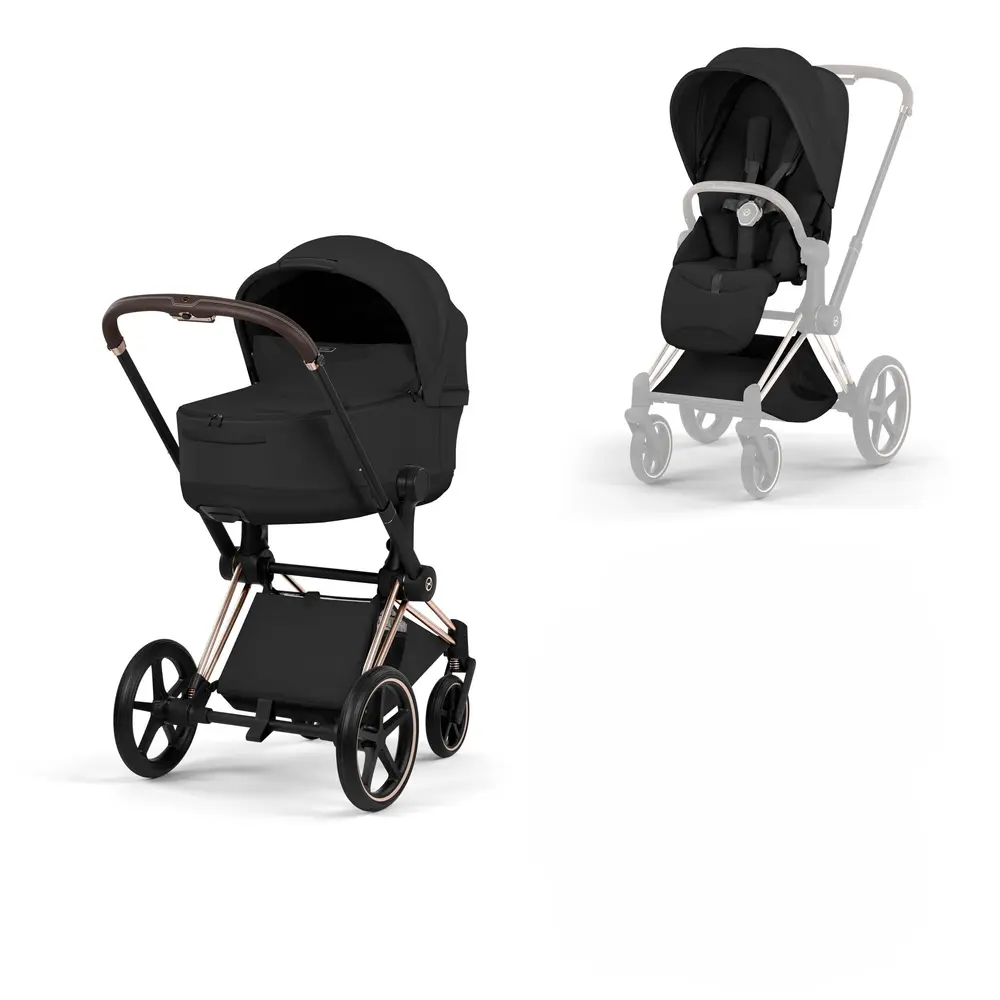 Cybex Priam Kombivogn Style Sepia Black Rosegold
