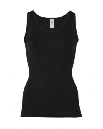 Dame Top   Merinould 46 48 Black