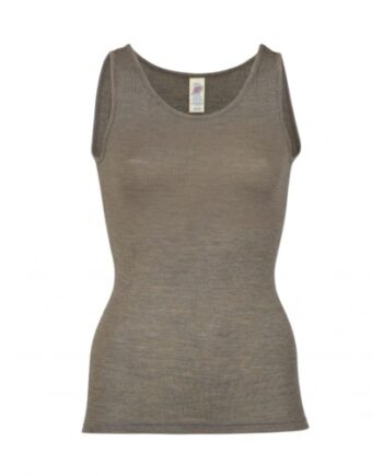 Dame Top   Merinould 46 48 Walnut