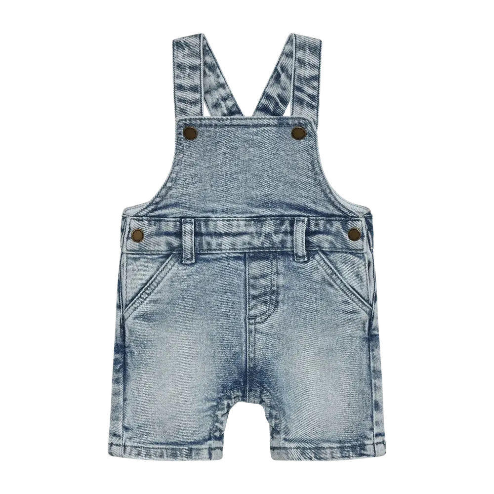 Denim Smækbukser Light Blue Denim 68