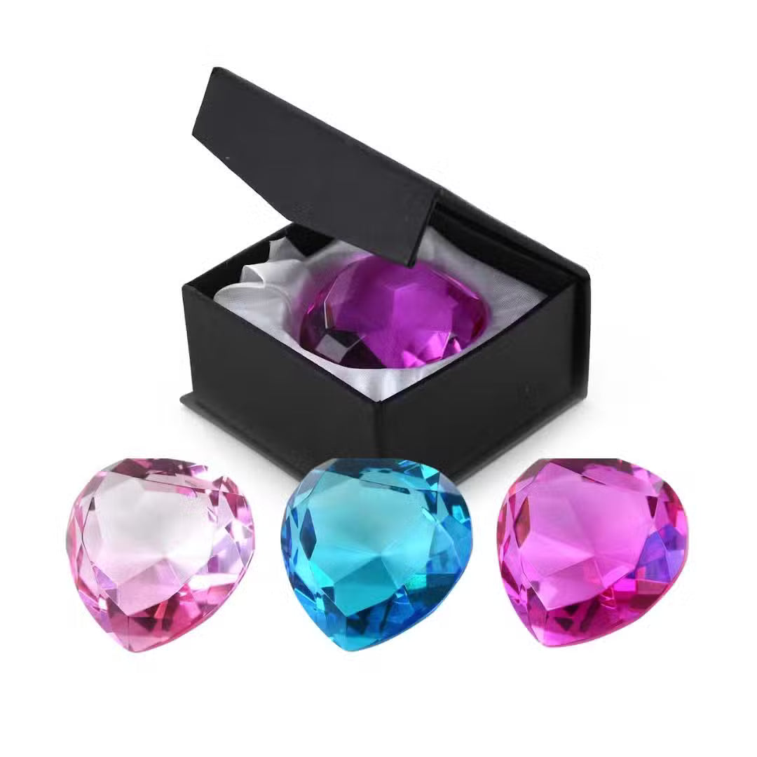 Diamant Hjerte æske Assorteret Stk