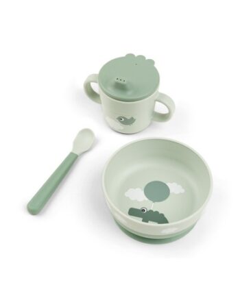 Done By Deer  Foodie Første Spisesæt Happy Clouds