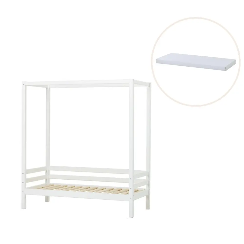 Eco Dream Himmelseng Med Madras 70x160 Cm  Hvid