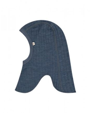 Elefanthue   100  Merino Uld  Dropneedle  Tynd Kvalitet  Oeko-texâ  50 56 Blue Melange