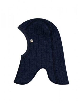 Elefanthue   100  Merino Uld  Dropneedle  Tynd Kvalitet  Oeko-texâ  50 56 Navy Melange
