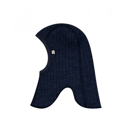 Elefanthue 100 Merino Uld Dropneedle Tynd Kvalitet Oeko-texâ 50 56 Navy Melange