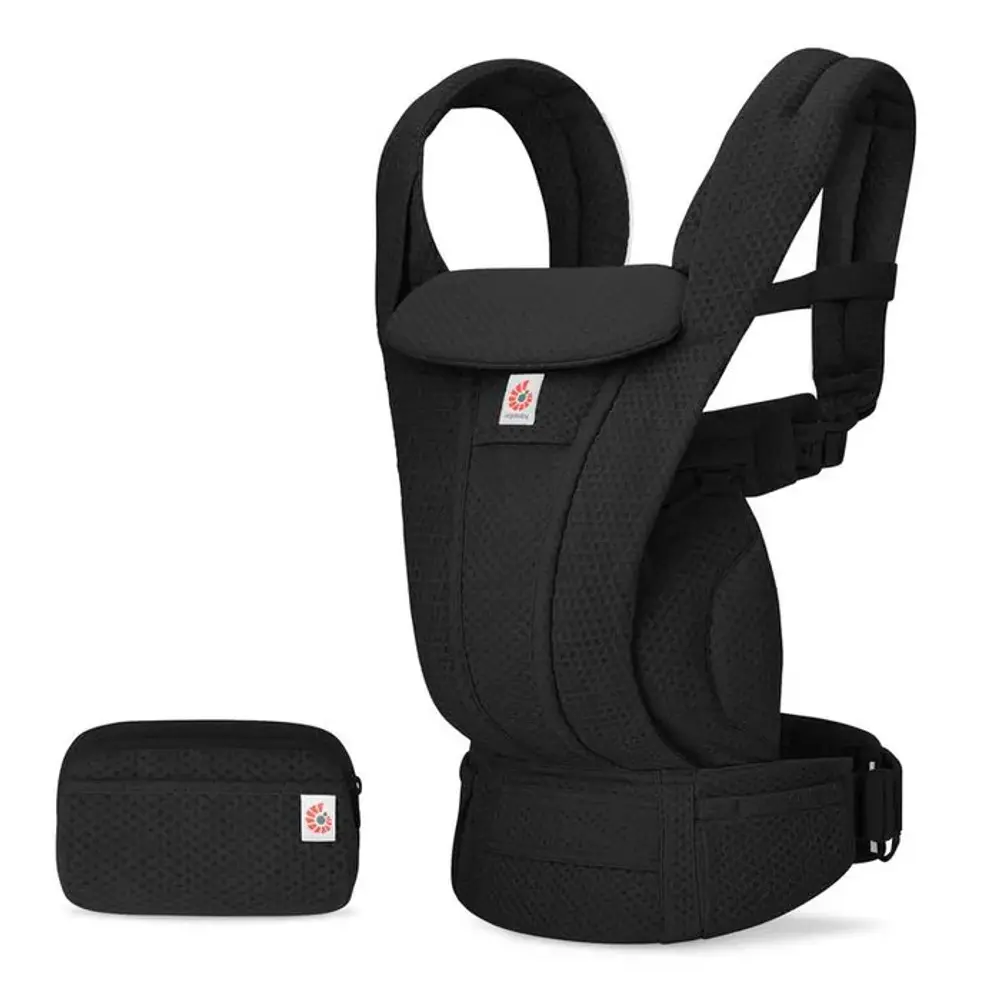 Ergobaby Omni Deluxe Bæresele Mesh Onyx Black
