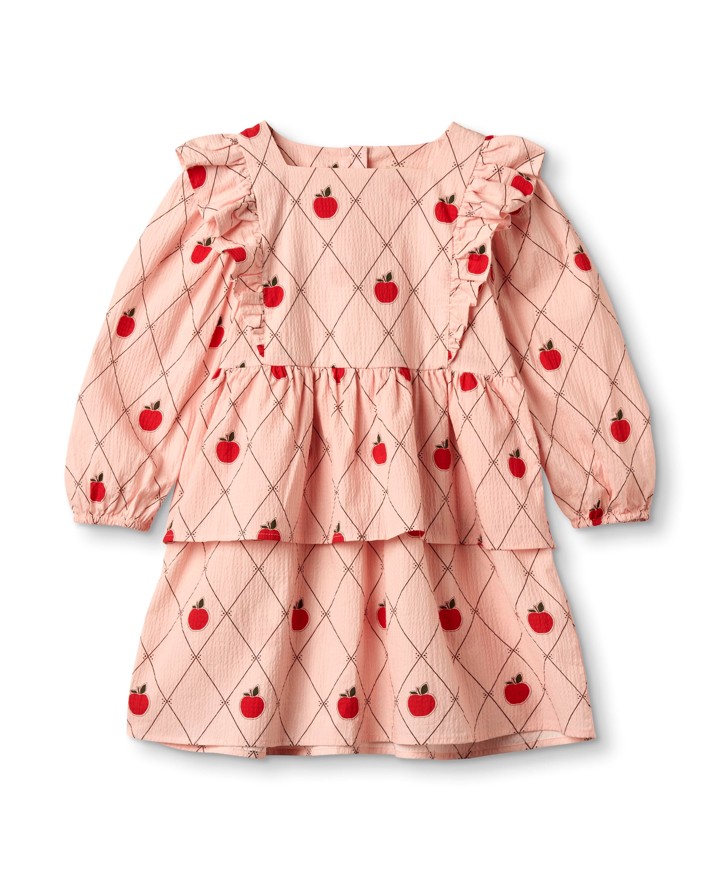Fliink Apple Dress- Peach Whip 80 Cm