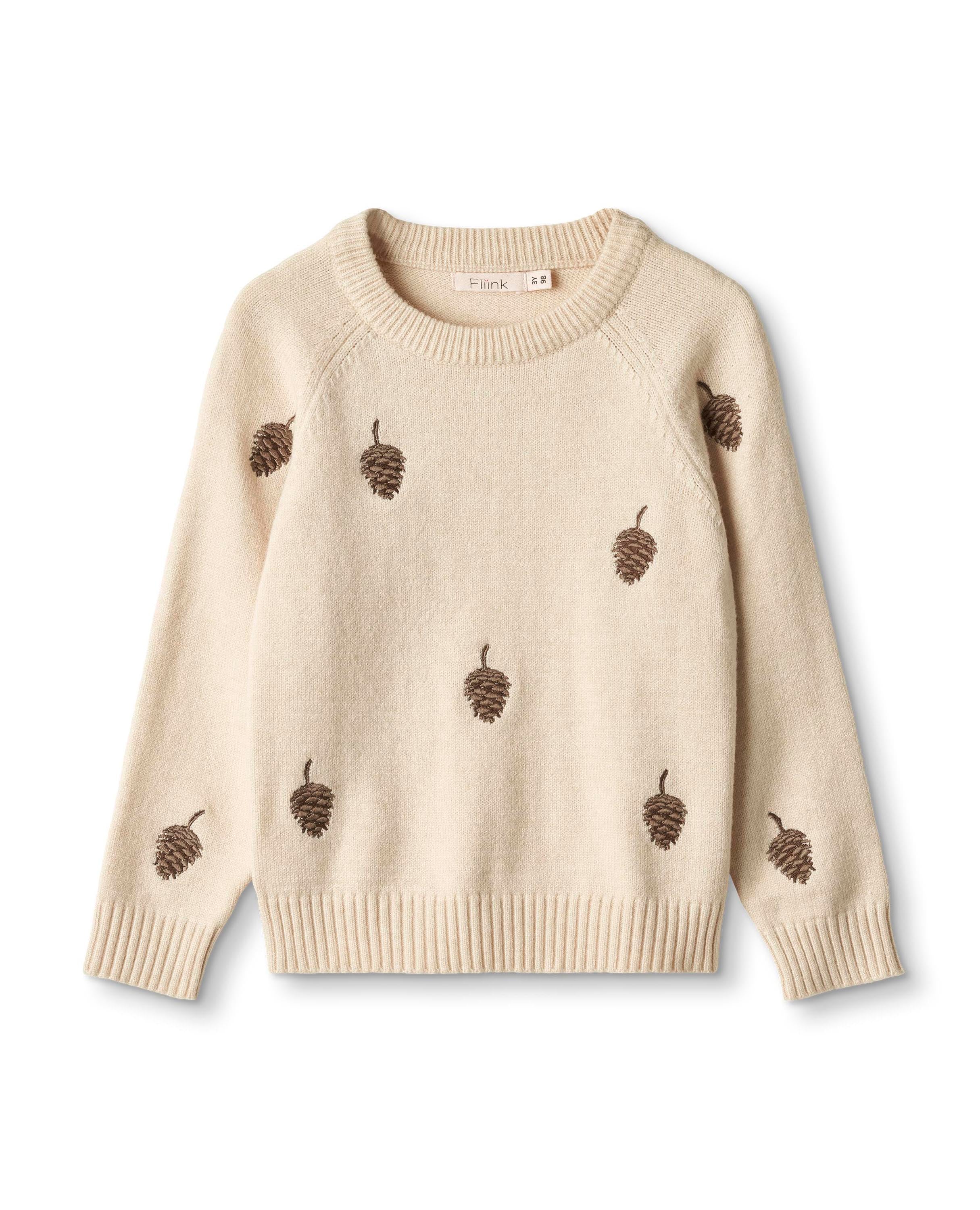 Fliink Benna Cone Pullover Sandshell 80 Cm
