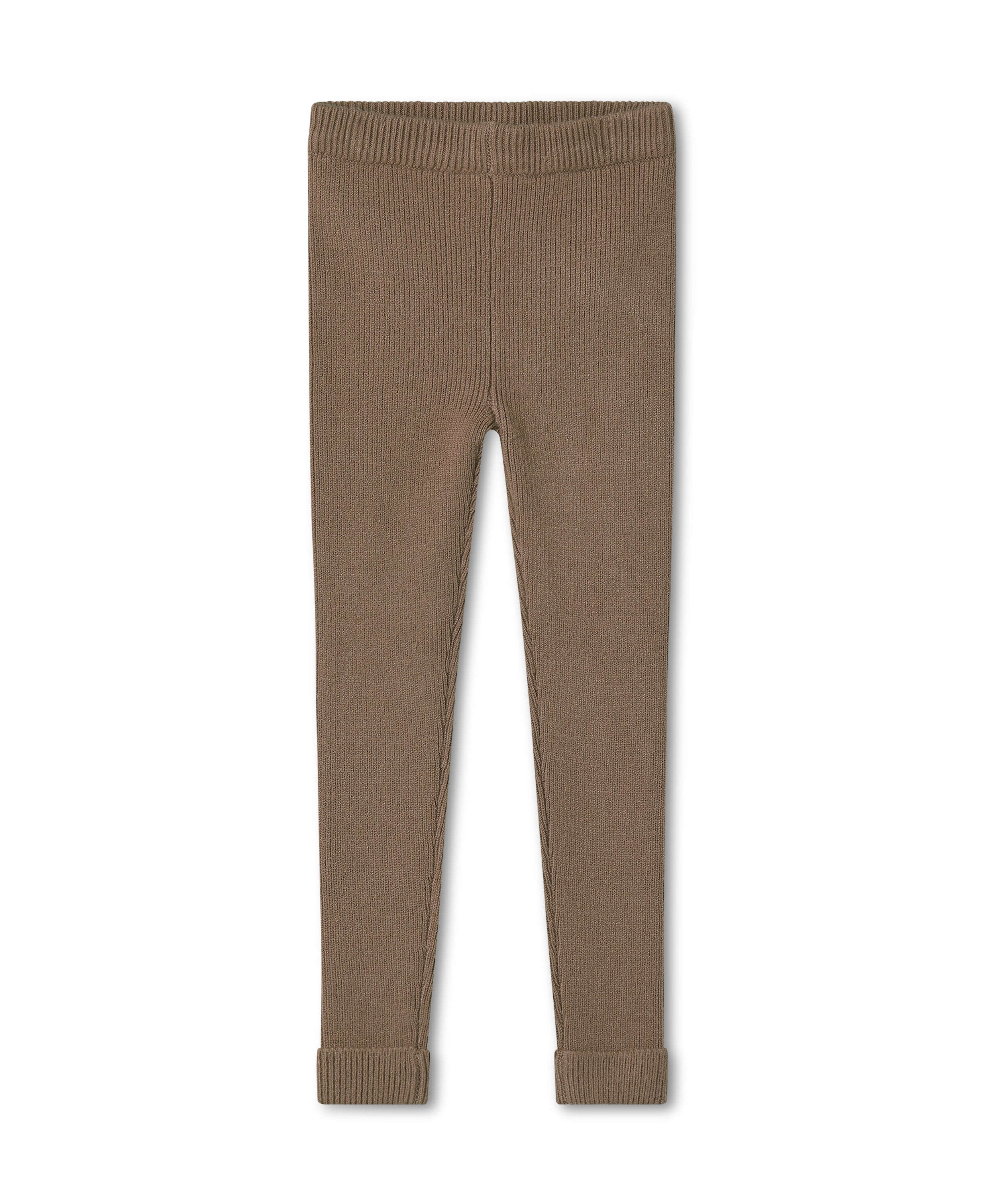 Fliink Benna Rib Leggings Pine Bark 86 Cm