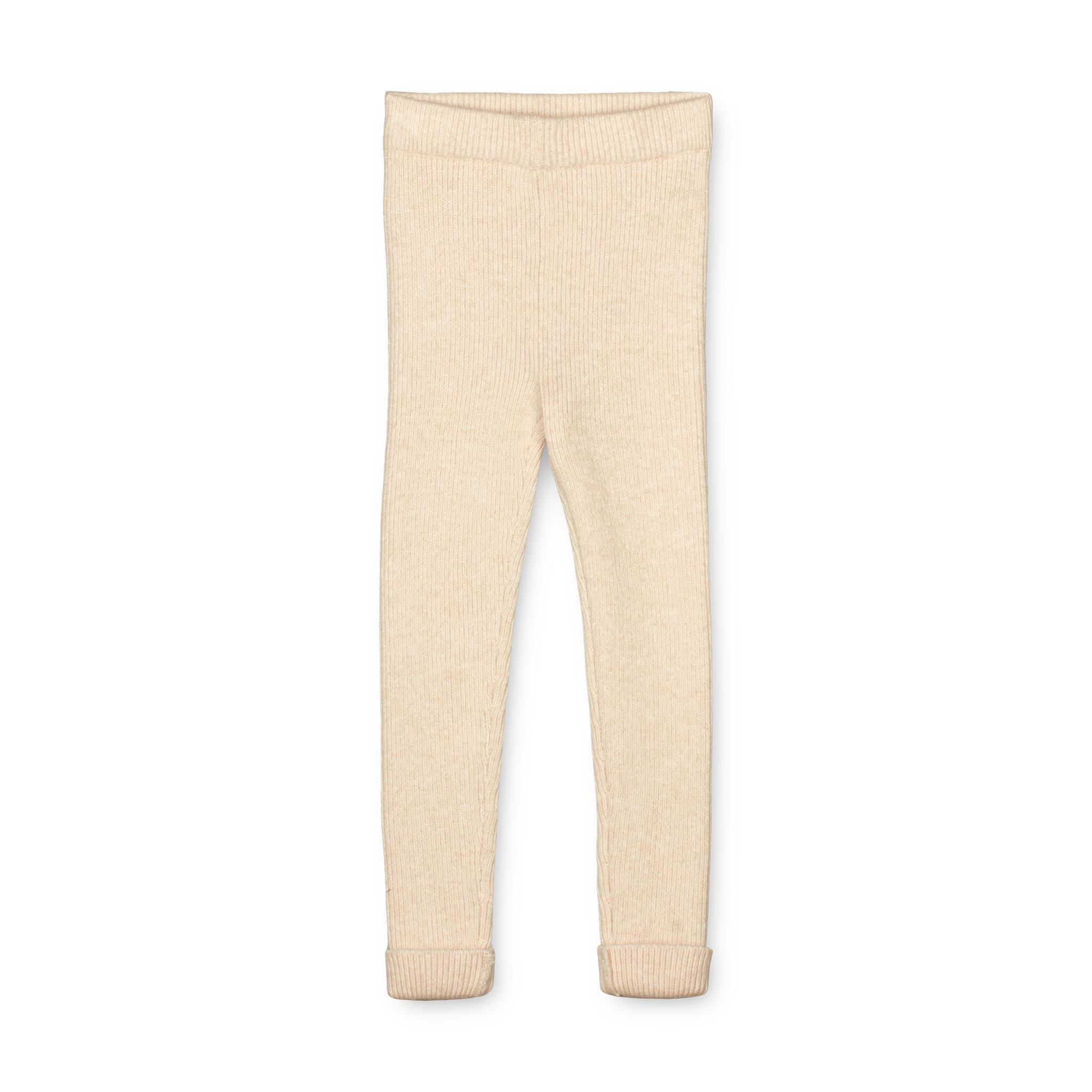 Fliink Benna Rib Leggings Sandshell 86 Cm