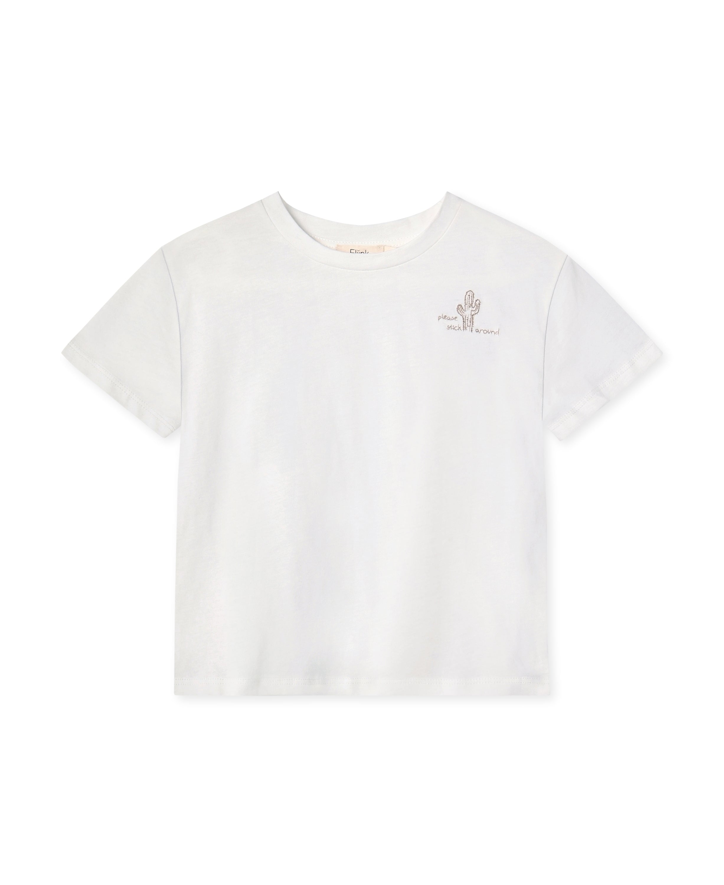 Fliink Sommer Cactus  -shirt Cloud Dancer 80 Cm