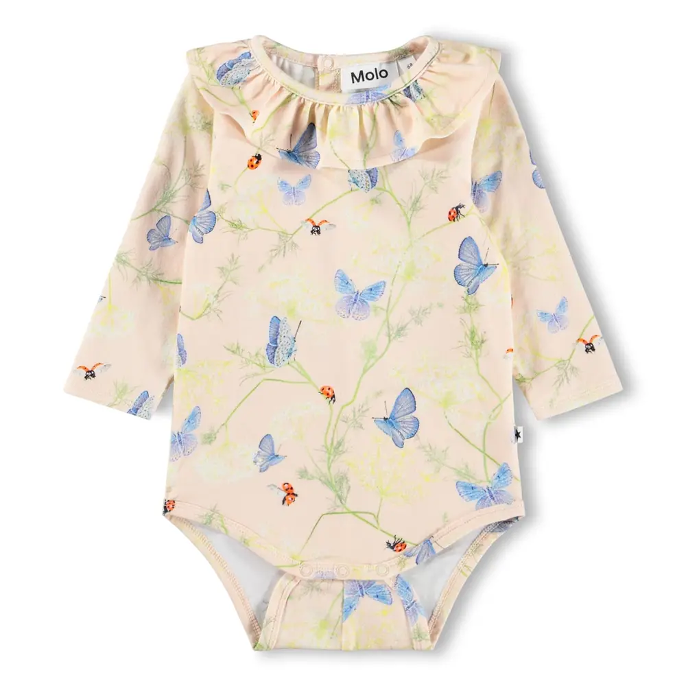 Freya Langærmet Body Butterflys Cloud 74
