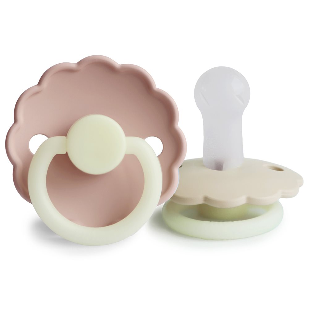 Frigg Daisy Silikone Sutter  -pak Night Str      -18 Mdr  Blush Cream Night