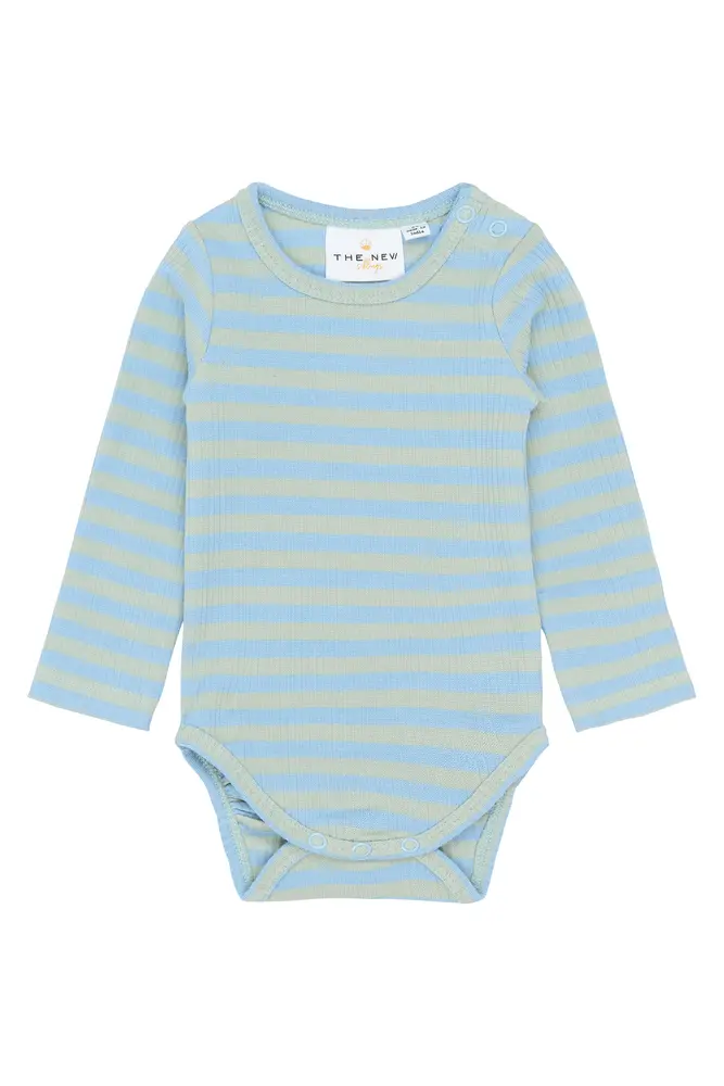 Fro Langærmet Rib Body Forever Blue Striped 62