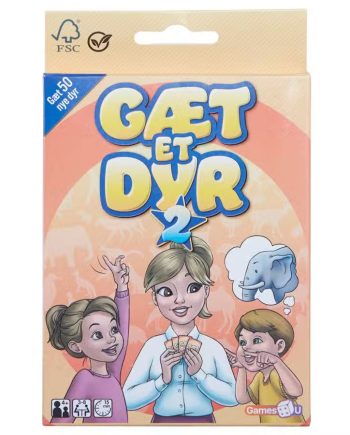 Games4u Kortspil Gæt Et Dyr