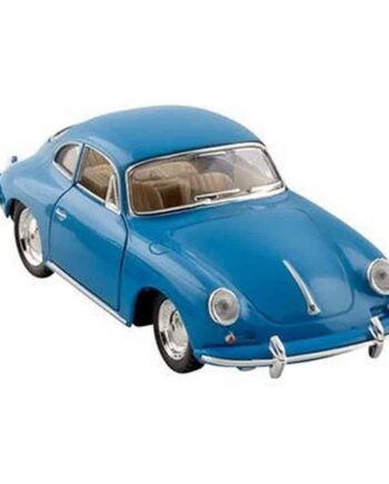 Goki Metalbil Porsche 356 Carrera Blå