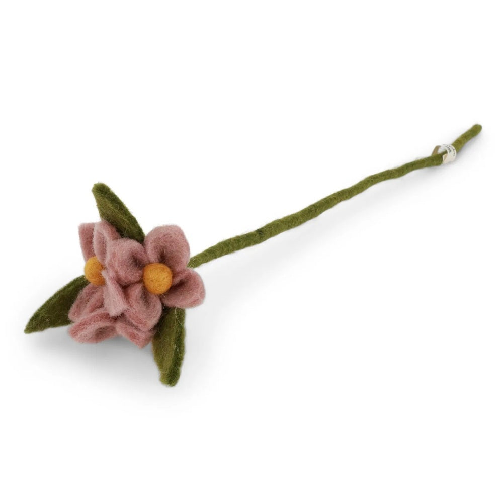 Gry Og Sif Filt Blomst Dusty Rose